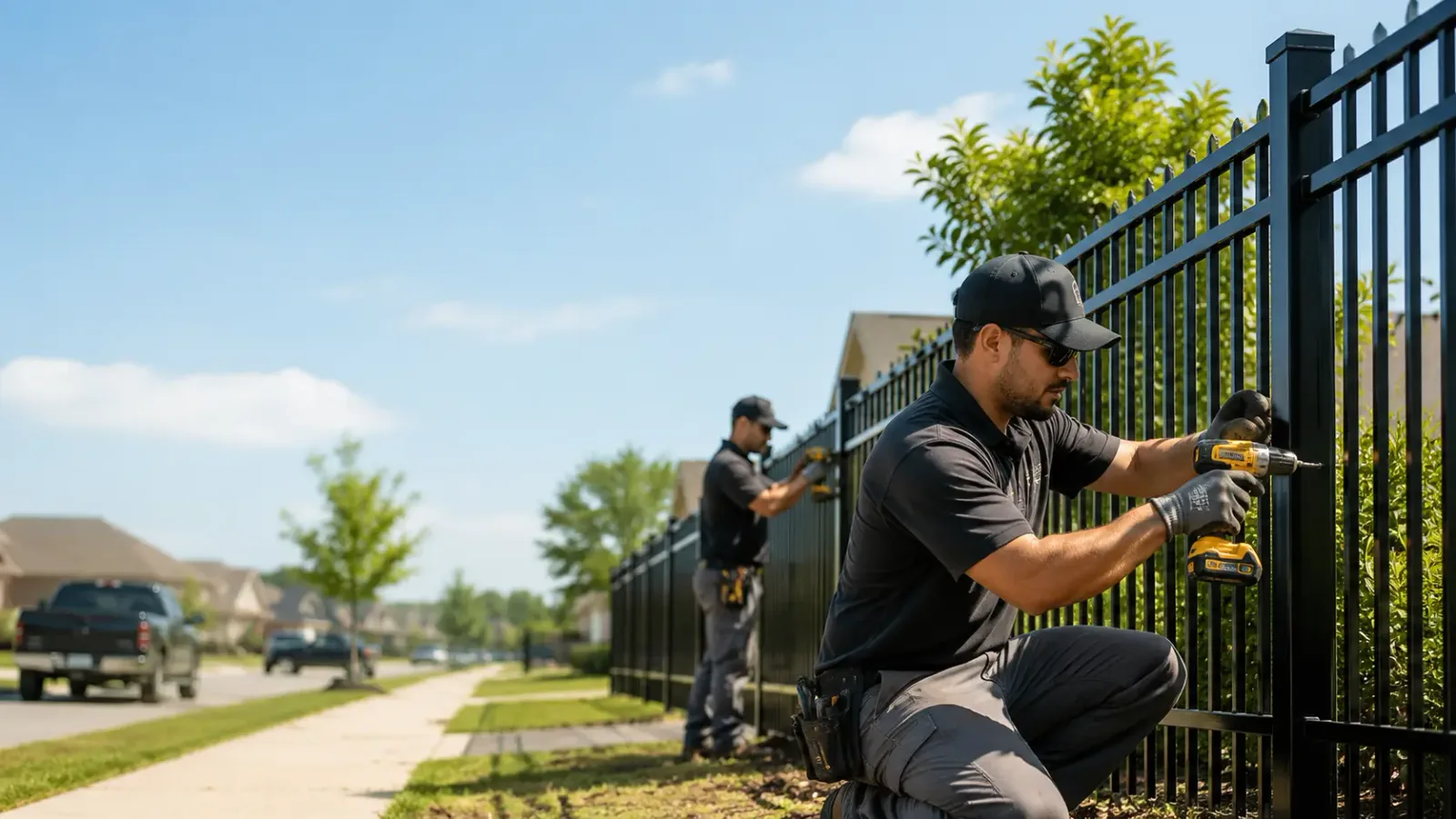 Metal Fence Installation in Pooler, GA